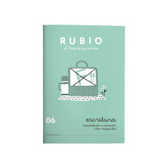 PACK 10 CUADERNOS RUBIO ESCRITURA 06