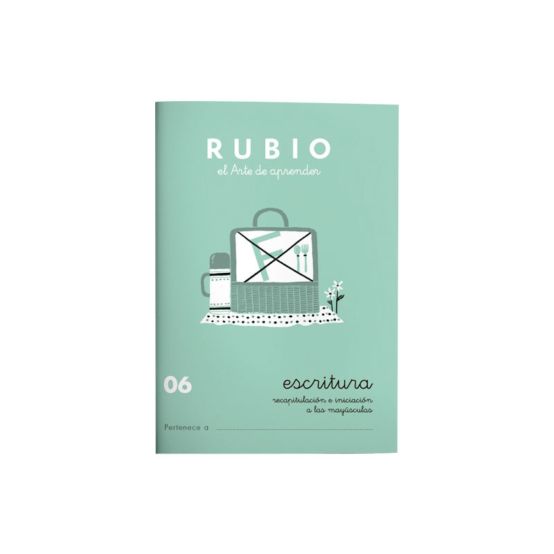 PACK 10 CUADERNOS RUBIO ESCRITURA 06