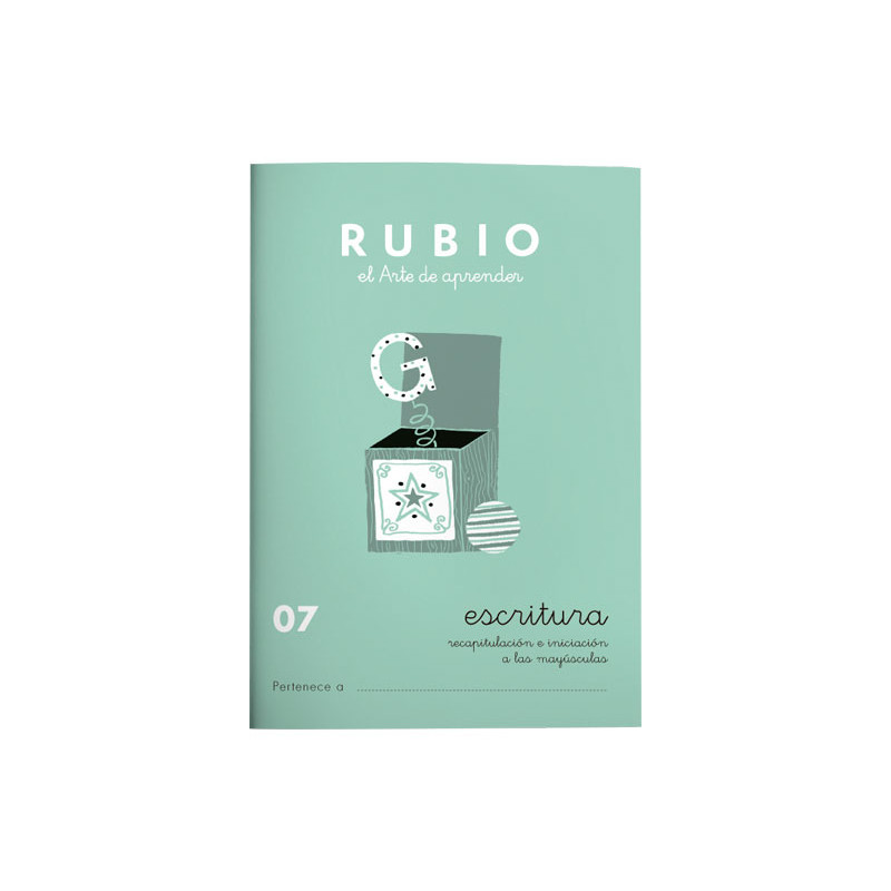 PACK 10 CUADERNOS RUBIO ESCRITURA 07