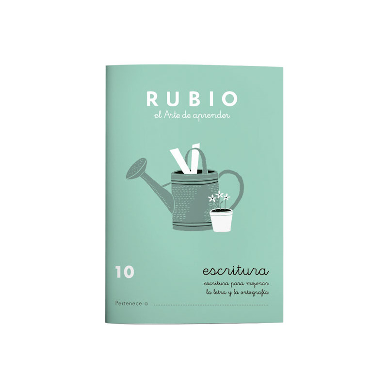 PACK 10 CUADERNOS RUBIO ESCRITURA PRIMARIA 10