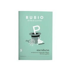 PACK 10 CUADERNOS RUBIO ESCRITURA PRIMARIA 5