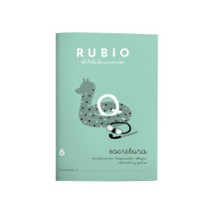 PACK 10 CUADERNOS RUBIO ESCRITURA PRIMARIA 6