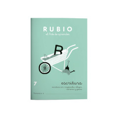 PACK 10 CUADERNOS RUBIO ESCRITURA PRIMARIA 7