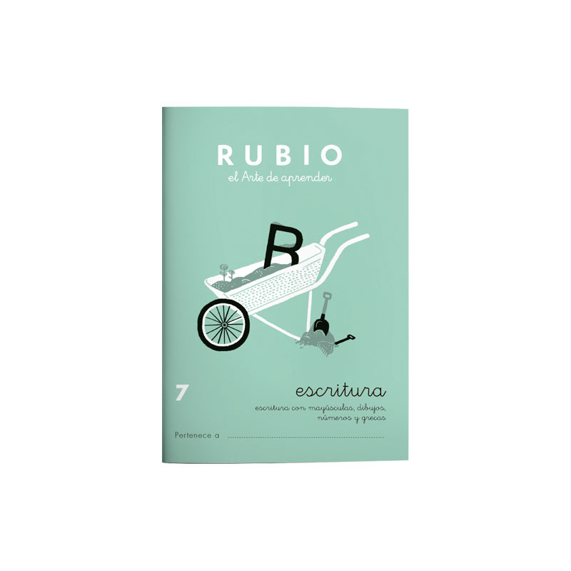 PACK 10 CUADERNOS RUBIO ESCRITURA PRIMARIA 7