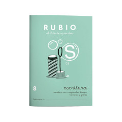 PACK 10 CUADERNOS RUBIO ESCRITURA PRIMARIA 8