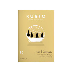 PACK 10 CUADERNOS RUBIO PROBLEMAS P13