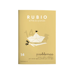 PACK 10 CUADERNOS RUBIO PROBLEMAS P14