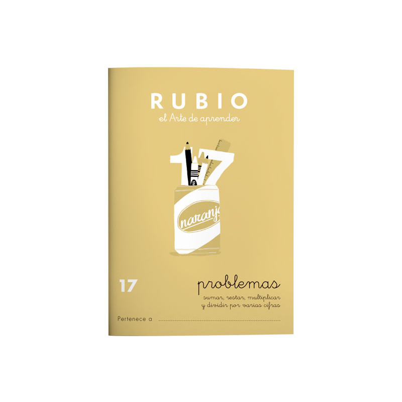 PACK 10 CUADERNOS RUBIO PROBLEMAS P17