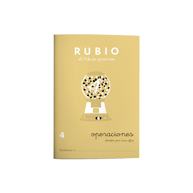 PACK 10 CUADERNOS RUBIO OPERACIONES P4