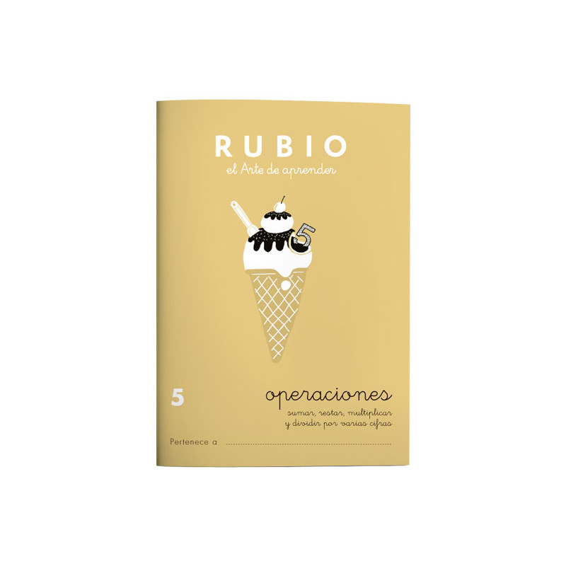 PACK 10 CUADERNOS RUBIO OPERACIONES P5