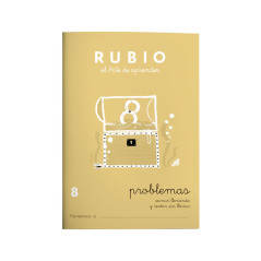 PACK 10 CUADERNOS RUBIO PROBLEMAS P8