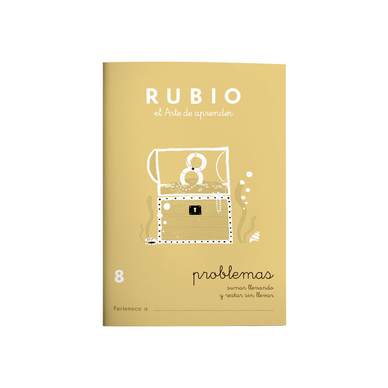 PACK 10 CUADERNOS RUBIO PROBLEMAS P8