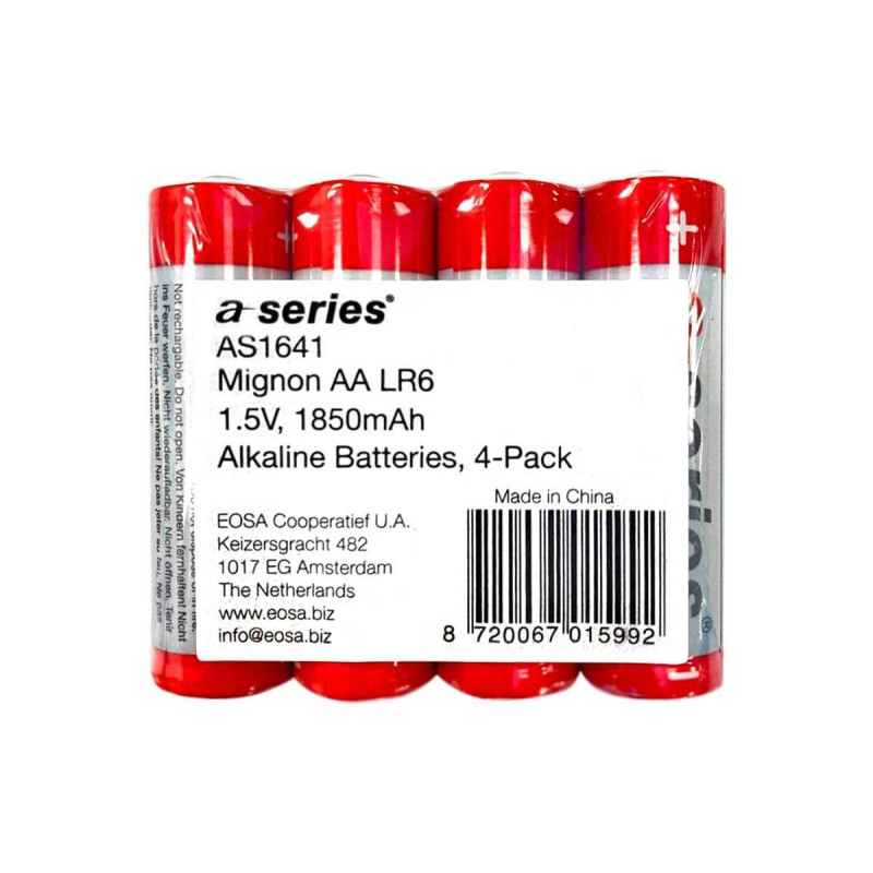 BLÍSTER 4 PILAS A-SERIES ALCALINAS AA LR6 BLÍSTER 4 PILAS A-SERIES ALCALINAS AA LR6