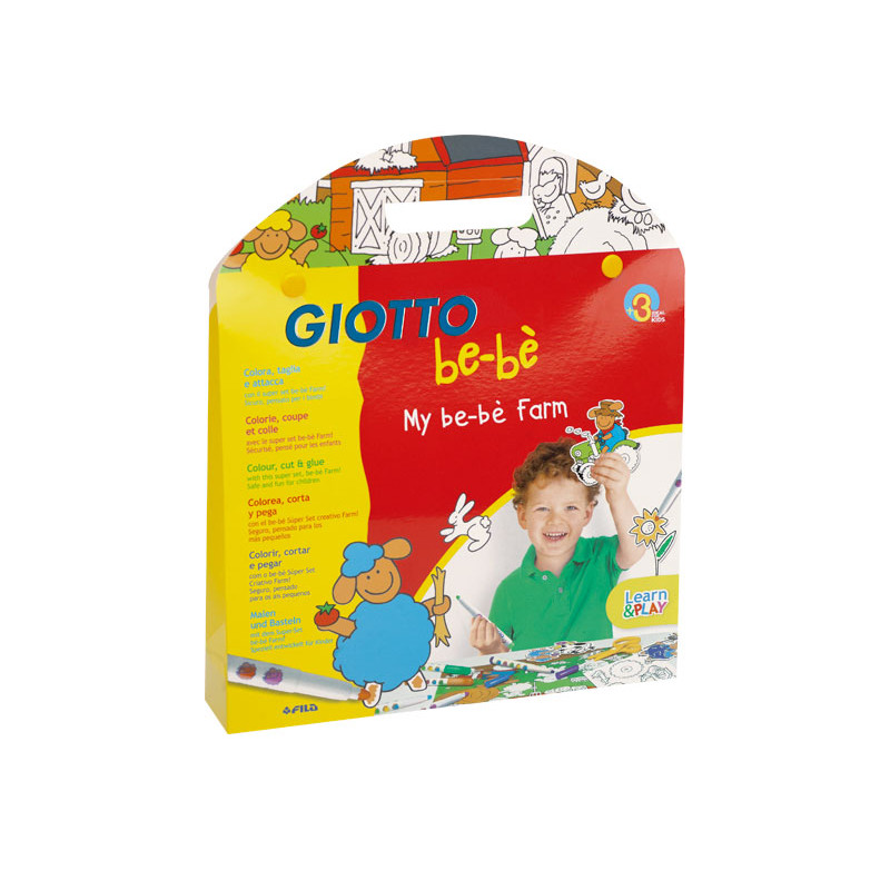 SET ROTULADORES GIOTTO BE-BÈ + ACCESORIOS GRANJA