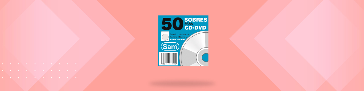 Sobres para CD y DVD